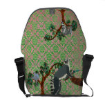 King Julian Boho Damask Messenger Bag