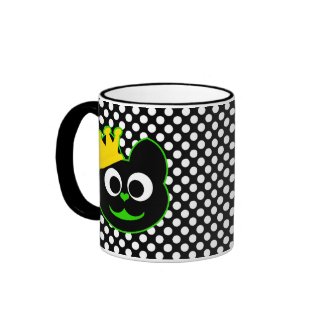 King Kat Green Coffee Mug