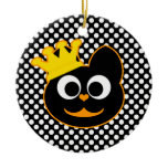King Kat Orange Christmas Ornaments