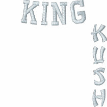 King Kush Embroided embroidered shirts