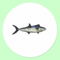 King Mackerel The MUSEUM Zazzle Gifts stickers