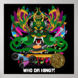 King Mardi Gras Theme Plse View Notes Poster