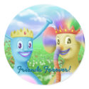 King Monty and Prince Marvin stickers