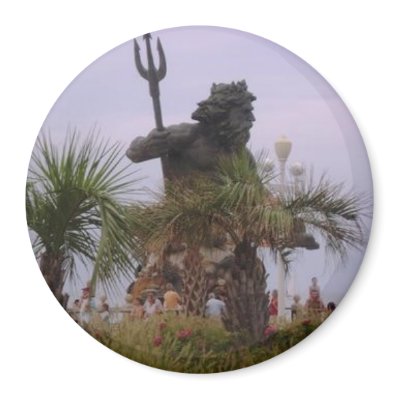 King Neptune Magnet by teverto