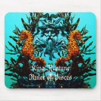 King Neptune mousepads by Onefeather King Neptune mousepads