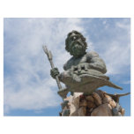 King Neptune Virginia Beach Statue flyers