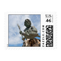 King Neptune Virginia Beach Statue Stamps