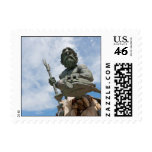 King Neptune Virginia Beach Statue Stamps