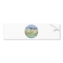 KING NEPTUNE'S HORSES RIDE THE WAVES BUMPER STICKERS