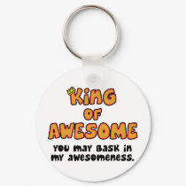 King of Awesome keychains