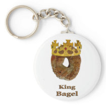 King of Bagels Key Chains