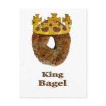 King of Bagels Post Cards