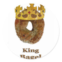 King of Bagels Sticker