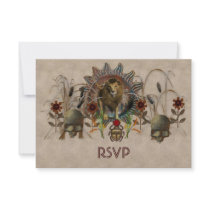 King Of Beasts Custom Invitation