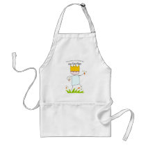 King Of Carrot Flowers Aprons