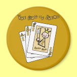 King of Chemo Fridge Magnet