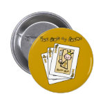 King of Chemo Pinback Buttons