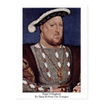 King Of England By Hans Holbein The Younger Post Card