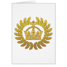 King of Father's Day Greeting Cards