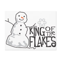 King Of Flakes Post Cards