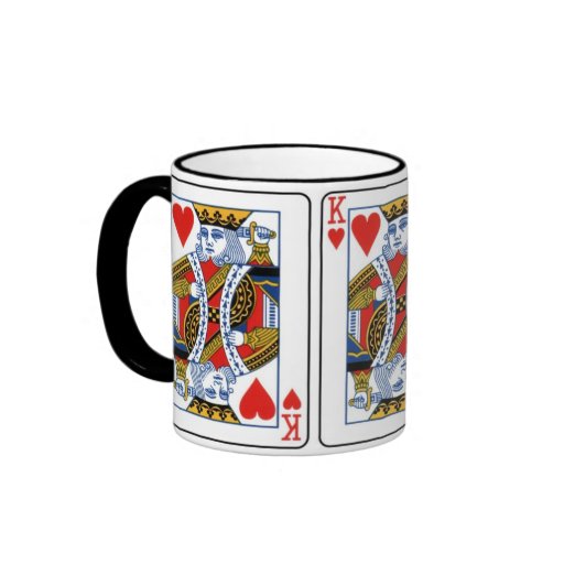King of Hearts Coffee Mugs