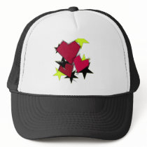 King of Hearts Crown Trucker Hat