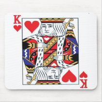 King of Hearts Mouse pad mousepads by urbanphotos King of Hearts Mouse pad mousepads