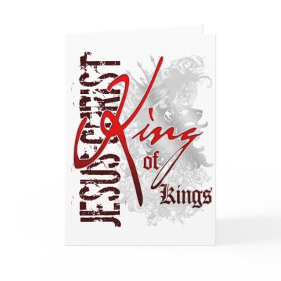 King of Kings Greeting Cards by pacificoracle