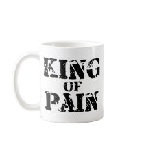 King of Pain mugs by WildeWearAdult King of Pain mugs