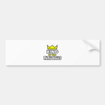 King of Paralegals Bumper Stickers