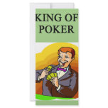 king of poker custom rack card