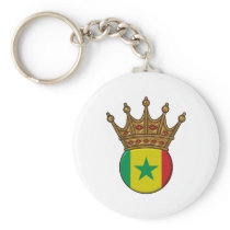 King Of Senegal Keychain