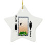 King of spades christmas tree ornaments