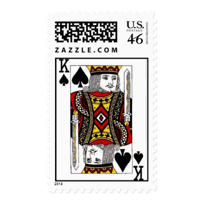 King of Spades Postage