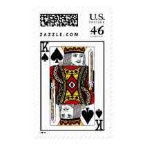King of Spades Postage
