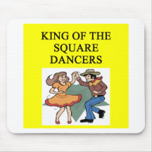 king of square dancing mouse pads