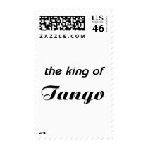 King of Tango design! postage by angeria King of Tango design! postage