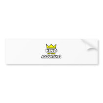 King of the Accountants Bumper Sticker