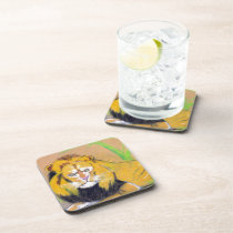 King of the Beasts Beverage Coasters