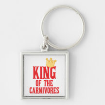 King of the Carnivores Key Chain