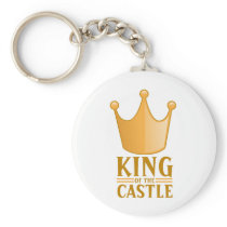 King of the castle keychain