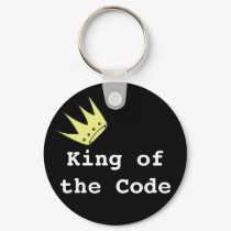 King of the Code keyring keychains by ecanus_fallen_angel King of the Code keyring keychains