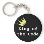 King of the Code keyring keychains