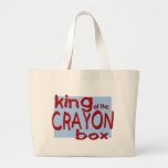 King of the Crayon Box Tote Bag