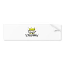 King of the Detectives Bumper Sticker