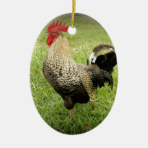 King of the Farm Christmas Tree Ornaments
