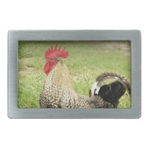 King of the Farm Rectangular Belt Buckles