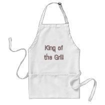 King of the Grill apron by rubymonkey King of the Grill apron