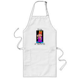 King of the Grill apron
