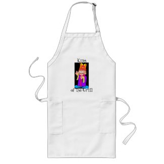 King of the Grill apron